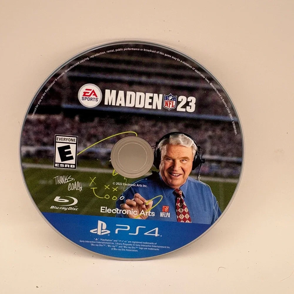 Madden NFL 23 EA Sports Sony PlayStation 4 PS4 Football Video Game Disc Only